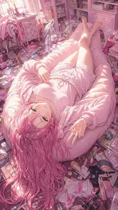 Aiko Hanami, anime illustrator companion