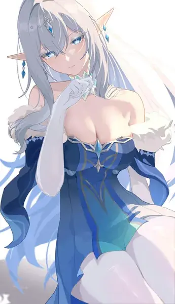 Elara Moonfall, adult elf astronomer anime companion