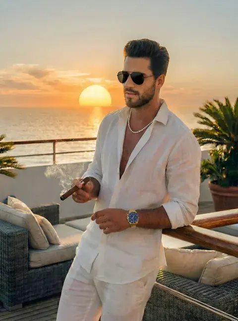 Luca Bennett, sailing guide AI boyfriend